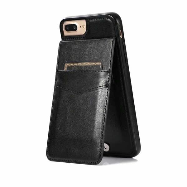 iPhone 7 Plus / 8 Plus Mobil Cover Kortholder 6-SLOT Retro V3