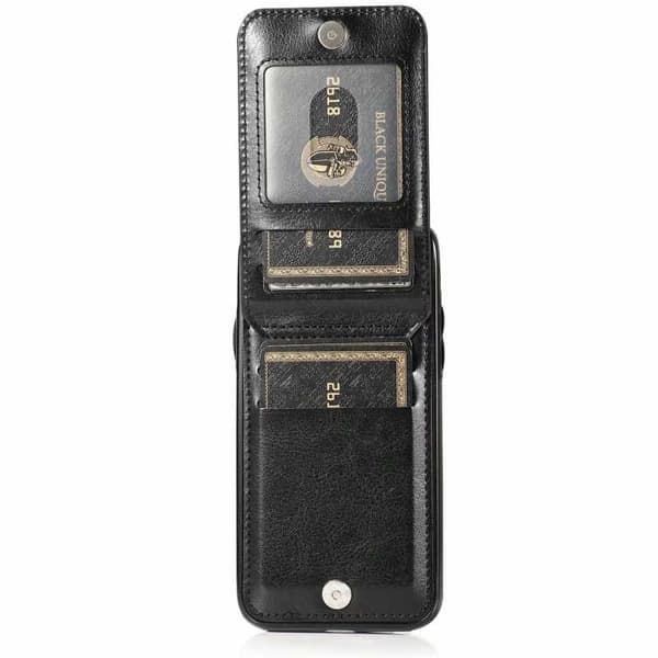 iPhone XS Max Mobil Cover Kortholder 5-SLOT Retro V3