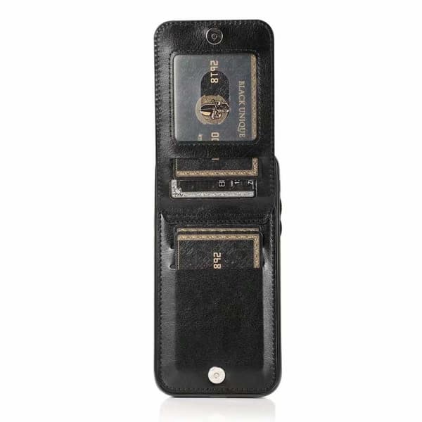 iPhone XR Mobilskal Korthållare 5-FACK Retro V3