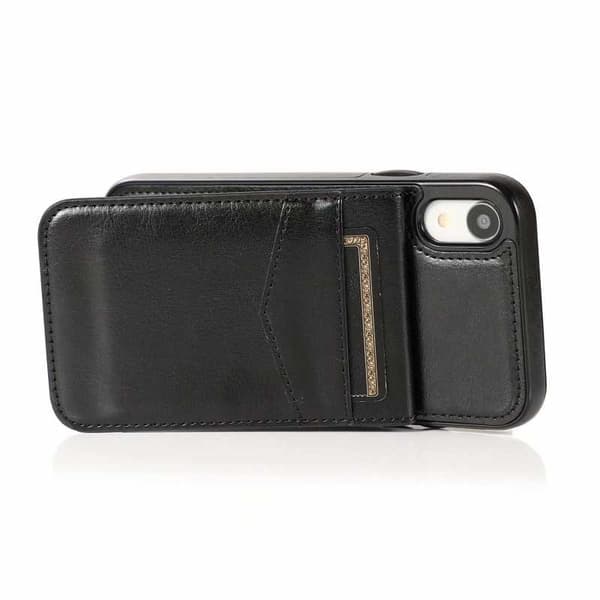 iPhone XR Mobilskal Korthållare 5-FACK Retro V3