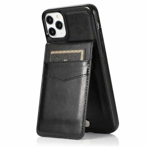 iPhone 11 Pro Mobilskal Korthållare 6-FACK Retro V3