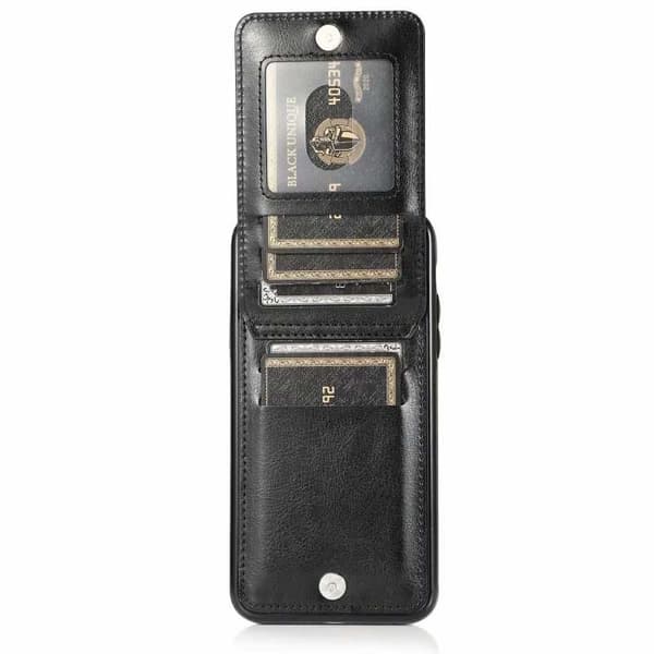 iPhone 11 Pro Max Mobilskal Korthållare 6-FACK Retro V3