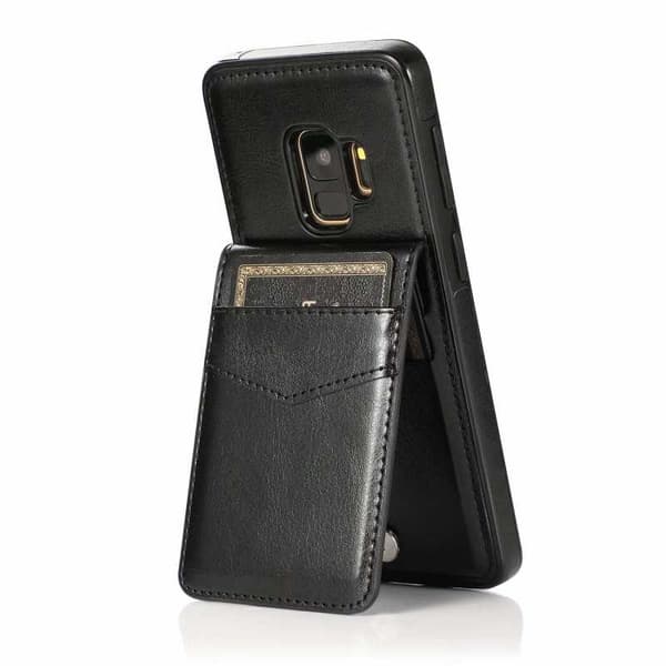 Samsung S9 Mobilskal Korthållare 4-FACK Retro V3