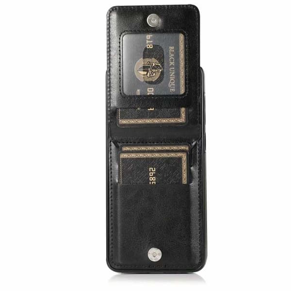 Samsung S9 Plus Mobilskal Korthållare 4-FACK Retro V3