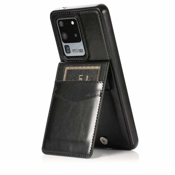 Samsung S20 Ultra Mobilskal Korthållare 5-FACK Retro V3