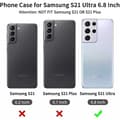 Miniatyrbillede 2 af 11: Samsung S21 Ultra Mobile Cover Card Holder 5-SLOT Retro V3