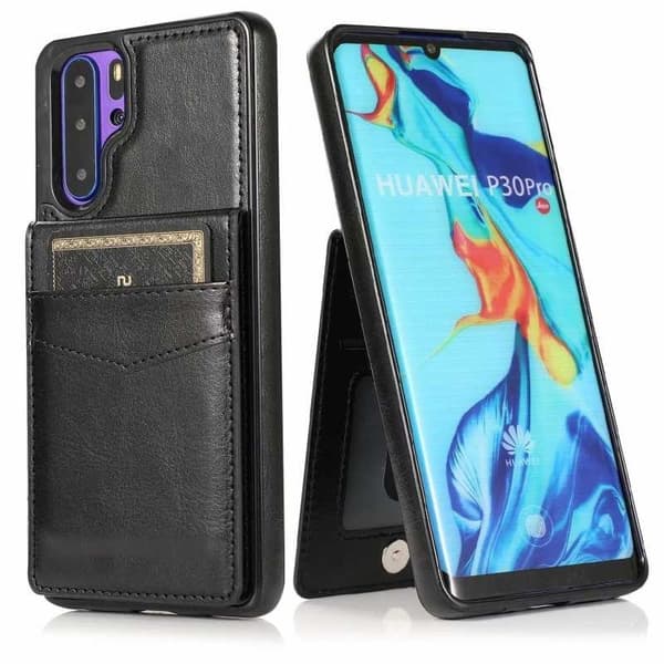 Huawei P30 Pro Mobilskal Korthållare 5-FACK Retro V3