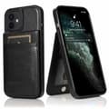 Miniatyrbillede 1 af 5: iPhone 12 Mini Mobil Cover Kortholder 6-SLOT Retro V3