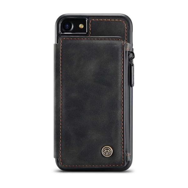 iPhone 7 Cover Kortholder & Lynlås 4-RUMMET CaseMe Flippr