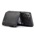 Miniatyrbillede 6 af 8: Samsung S21 Cover Kortholder & Lynlås 4-KOMPARTMENT CaseMe Flippr