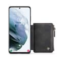 Miniatyrbillede 6 af 7: Samsung S21 Ultra Cover Kortholder & Lynlås 4-KOMPARTMENT CaseMe Flippr