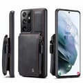 Miniatyrbillede 1 af 7: Samsung S21 Ultra Cover Kortholder & Lynlås 4-KOMPARTMENT CaseMe Flippr