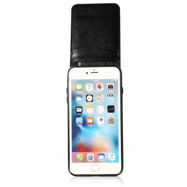 iPhone 6/6s Mobilskal Korthållare 6-FACK Retro V3