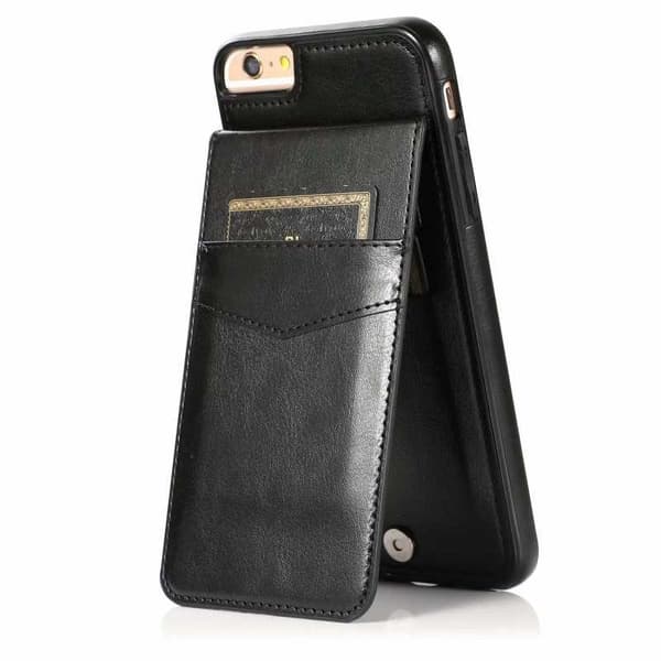 iPhone 6/6s Mobilskal Korthållare 6-FACK Retro V3