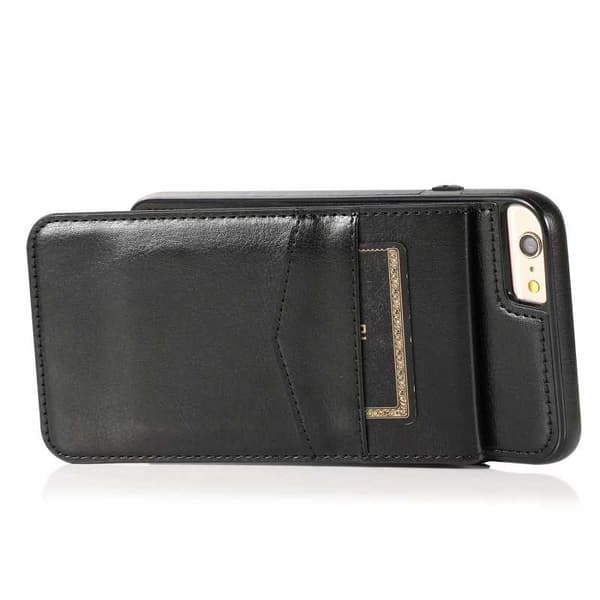 iPhone 6/6s Mobilskal Korthållare 6-FACK Retro V3