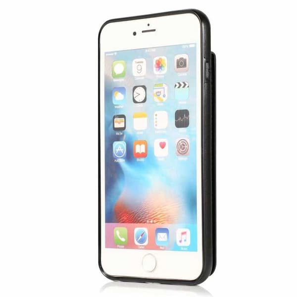iPhone 6/6s Mobilskal Korthållare 6-FACK Retro V3