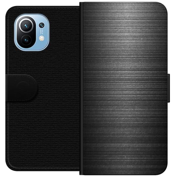 Xiaomi Mi 11 Plånboksfodral Metallic