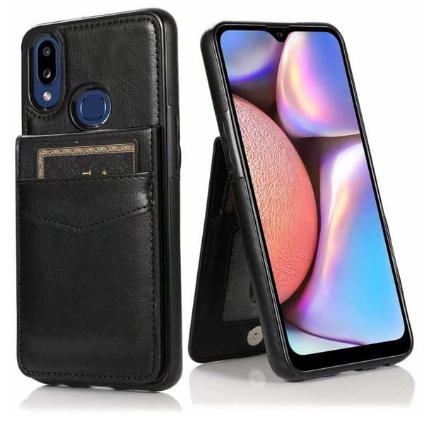 Samsung A20e Mobilskal Korthållare 5-FACK Retro V3