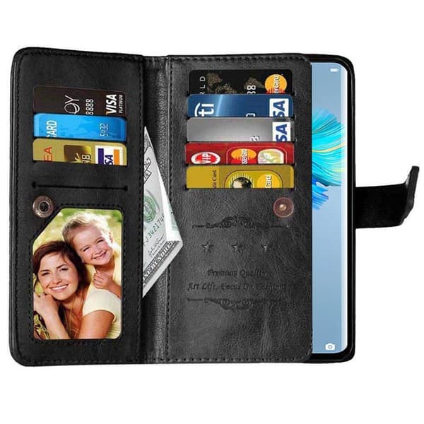 Dobbeltflip Flexi 9-kort Huawei Mate 40 Pro