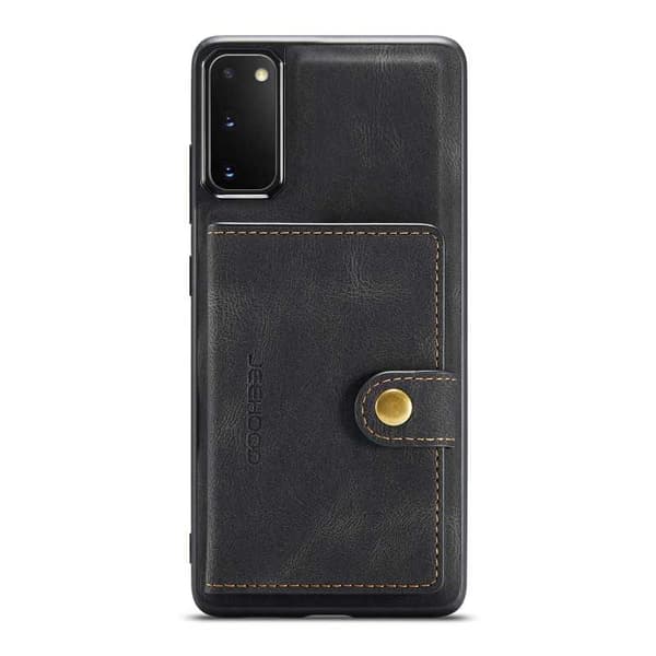 Samsung S20 stødsikkert cover med magnetisk kortholder JeeHood