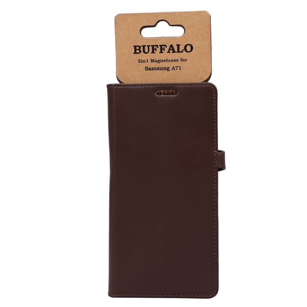 BUFFALO Wallet Læder Samsung A71 Brun