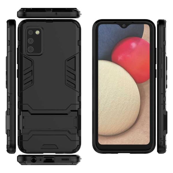 Samsung A02s Stöttåligt Skal med Kickstand ThinArmor