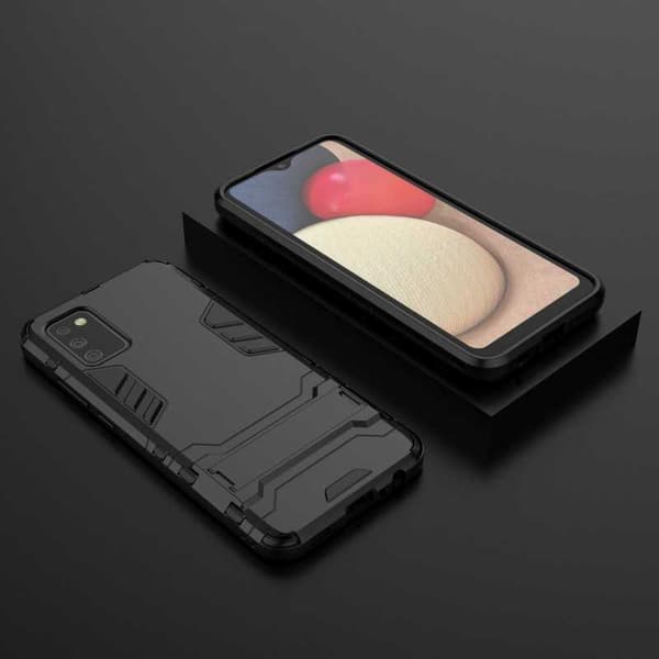 Samsung A02s Stöttåligt Skal med Kickstand ThinArmor
