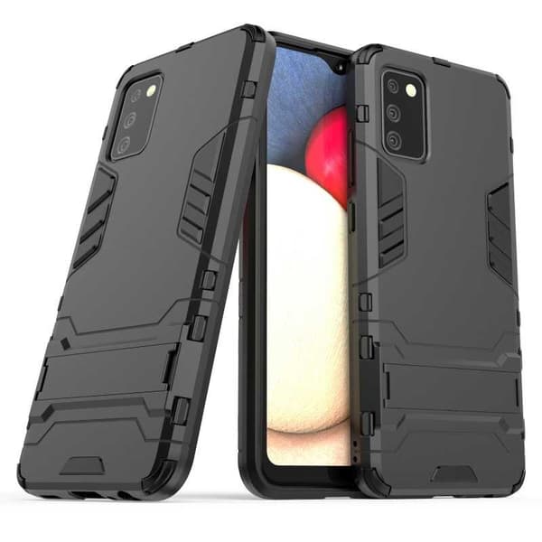 Samsung A02s Stöttåligt Skal med Kickstand ThinArmor