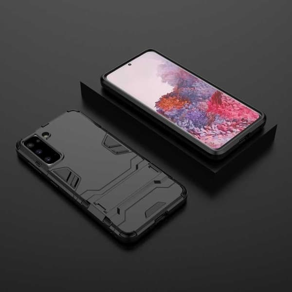 Samsung S21 Iskunkestävä kotelo jalustalla ThinArmor
