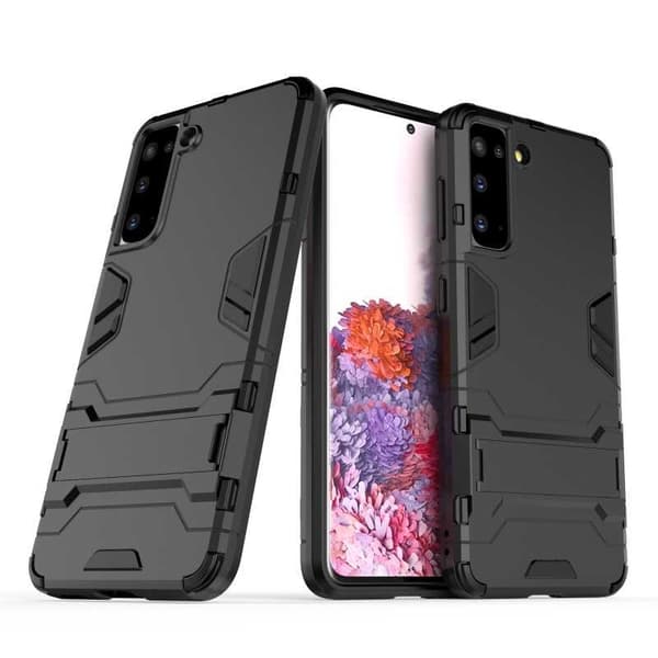 Samsung S21 Iskunkestävä kotelo jalustalla ThinArmor