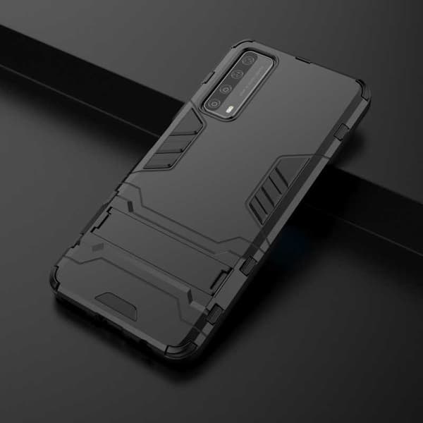 Huawei P Smart 2021 iskunkestävä kotelo, jossa Kickstand ThinArmor