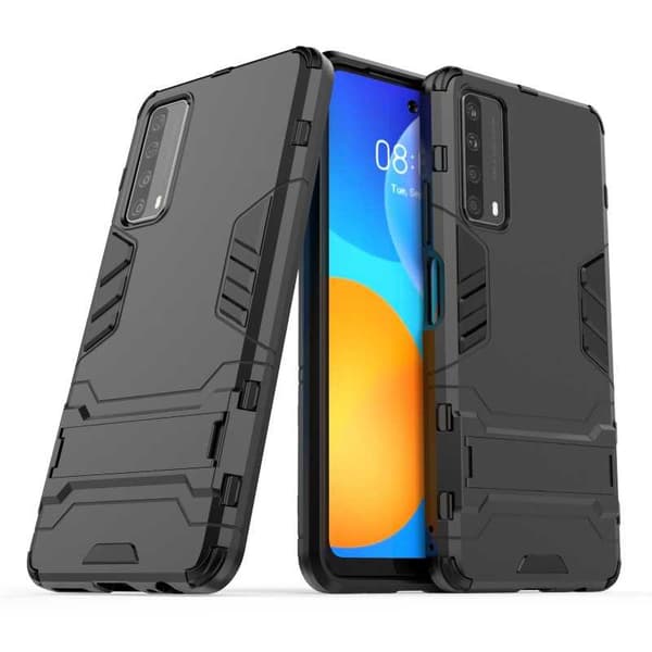 Huawei P Smart 2021 iskunkestävä kotelo, jossa Kickstand ThinArmor