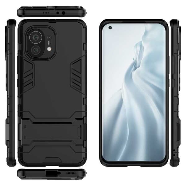 Xiaomi Mi 11 iskunkestävä kotelo jalustalla ThinArmor