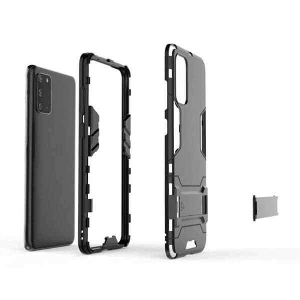 Samsung S20 Plus Shockproof Cover med Kickstand ThinArmor