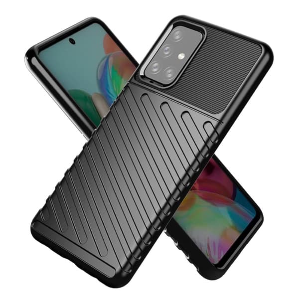 Samsung Galaxy A72 Skal Thunder Series Svart