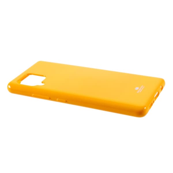 Mercury Samsung Galaxy A42 5G Skal Jelly Glitter Gul