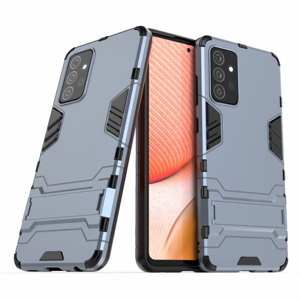 Samsung Galaxy A72 Skal Armor Stativfunktion Blå