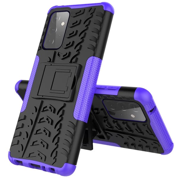 Samsung Galaxy A72 Kuori Rengaskuvio Telinetoiminto Violetti