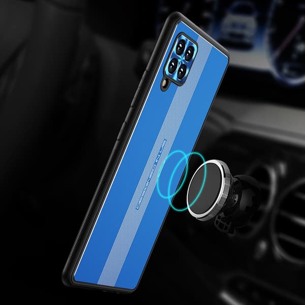 Samsung Galaxy A42 5G Kuori Metallilautanen Sininen