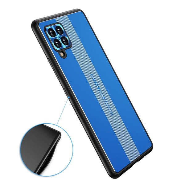 Samsung Galaxy A42 5G Kuori Metallilautanen Sininen