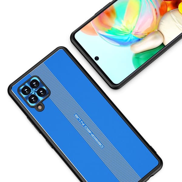 Samsung Galaxy A42 5G Kuori Metallilautanen Sininen