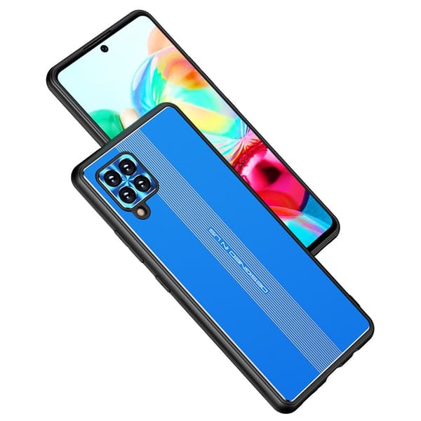 Samsung Galaxy A42 5G Kuori Metallilautanen Sininen
