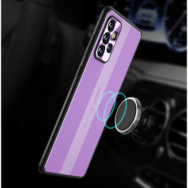 Samsung Galaxy A72 Kuori Metallilautanen Violetti