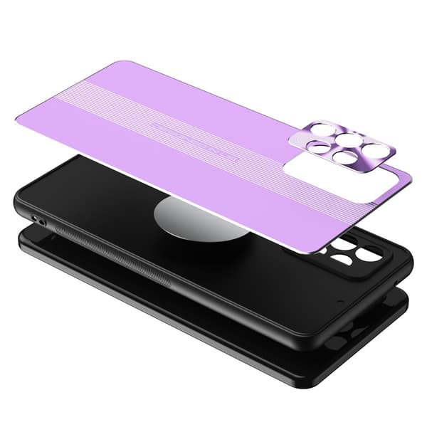 Samsung Galaxy A72 Kuori Metallilautanen Violetti