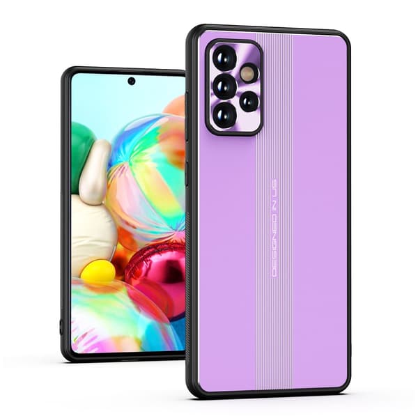 Samsung Galaxy A72 Kuori Metallilautanen Violetti