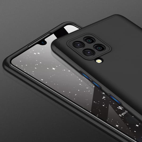 Samsung Galaxy A42 5G Kuori Kolmiosainen Musta