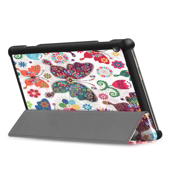 Lenovo Tab M10 TB-X605F TB-X505F Kotelo Aihe Värikäs Perhoset