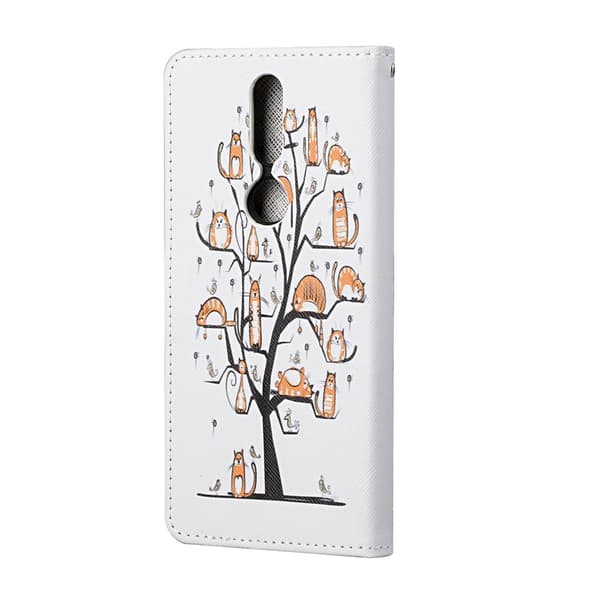 Nokia 2.4 Fodral Motiv Katter i Träd
