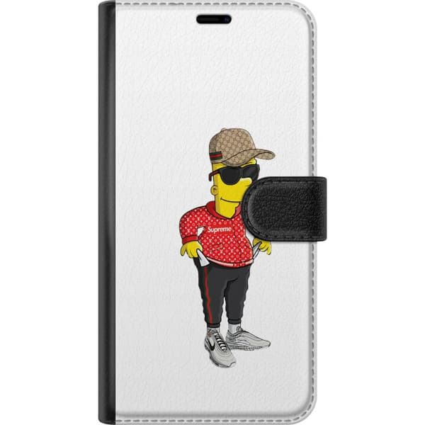 Samsung Galaxy A51 Lompakkokotelo Bart Simpsons SUP