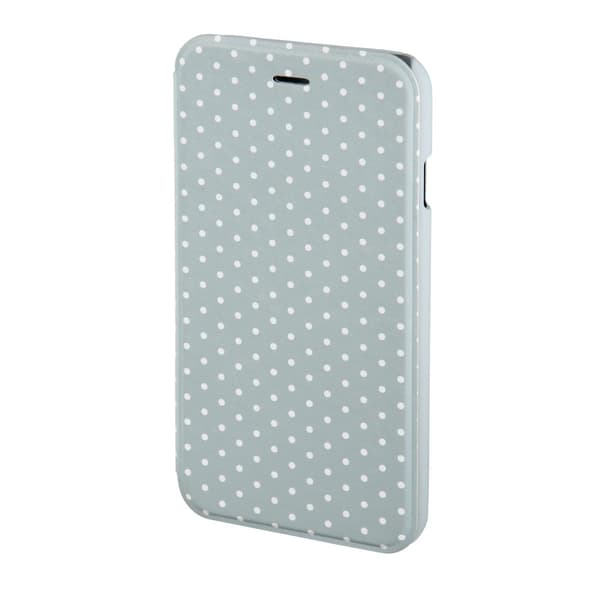 HAMA Mobil Wallet DesignLine iPhone 6/7/8/SE Dots Glow Grey